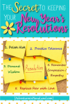 The secret to keeping your new year's resolutions - Adventures in NanaLand