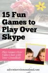 Games to play over Skype - Adventures in NanaLand